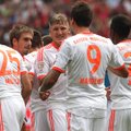 Vokietijos futbolo čempionate - antros „Bayern“, „Mainz“, „Bayer“ ir „Werder“ klubų pergalės
