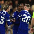 Kuriozinis „Chelsea“ žaidėjų konfliktas dėl baudinio mušimo įsiutino trenerį