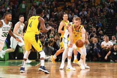NBA: Bostono arenoje vykęs Celtics ir Pacers mūšis