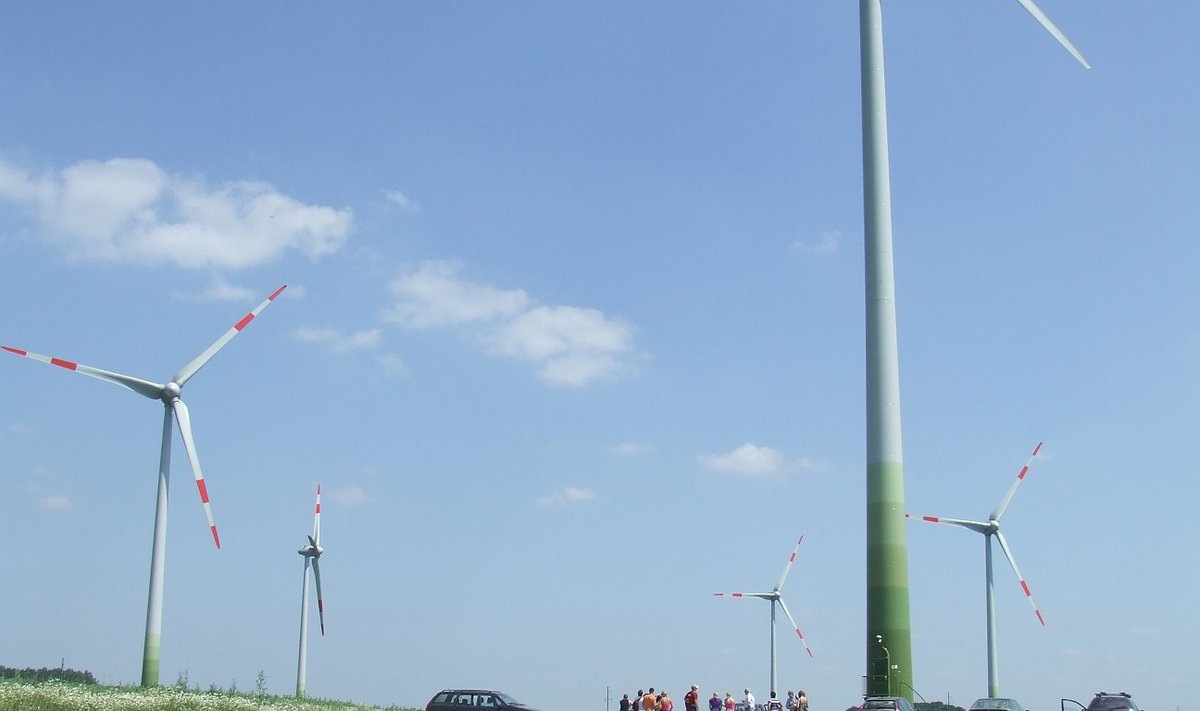 Liepynės vėjo elektrinių parkas – čia sukasi ir labai galingos vėjo elektrinės 