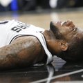 „Spurs“ klube – sujudimas: dėl širdies sutrikimų iš rikiuotės iškrito L. Aldridge'as