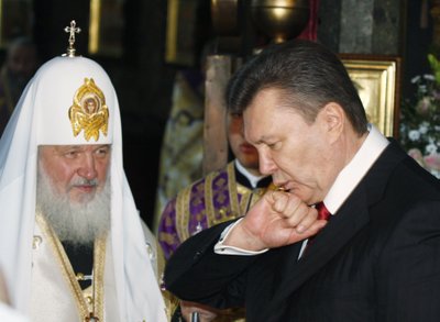Patriarchas Kirilas, Viktoras Janukovyčius