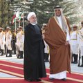 Regioninės krizės įkarštyje Kataro šeichas atvyko vizito į Iraną