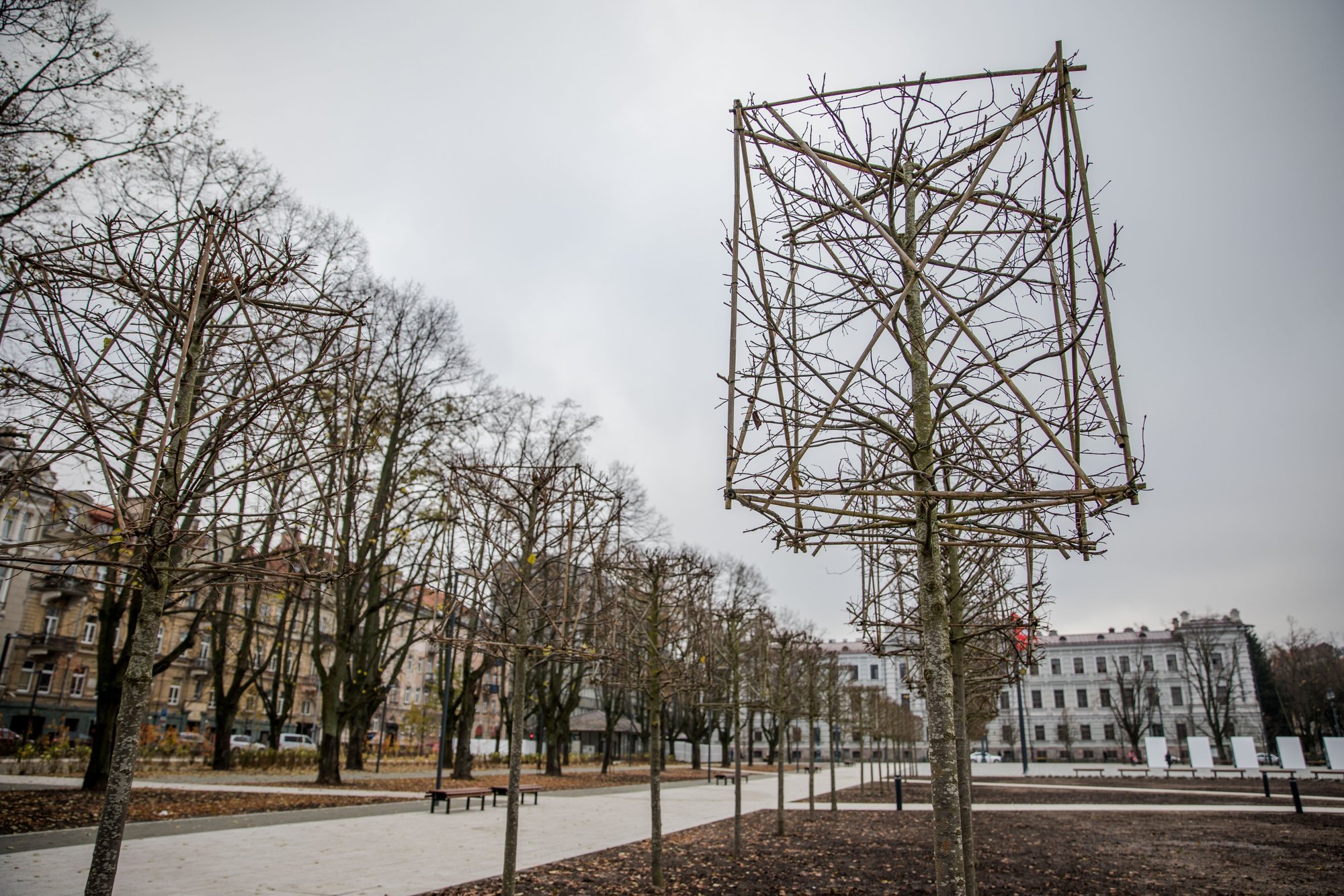 На Лукишкской площади в столице не горят фонари - Delfi RU