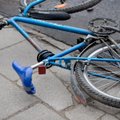 Vilniaus centre automobilis partrenkė dviratininką