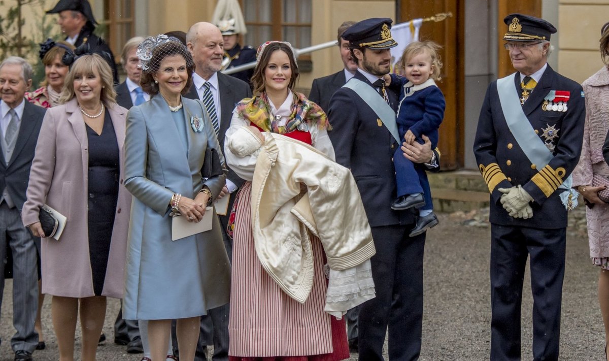 Princo Carlo Philipo ir jo žmonos princesės Sofios sūnaus krikštynos
