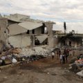 Naujausia bombų kruša Sirijos Alepo mieste pražudė beveik 30 civilių