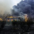 Po gaisro sukelto sprogimo šaudmenų sandėlyje Vidurio Graikijoje įsakyta evakuoti žmones