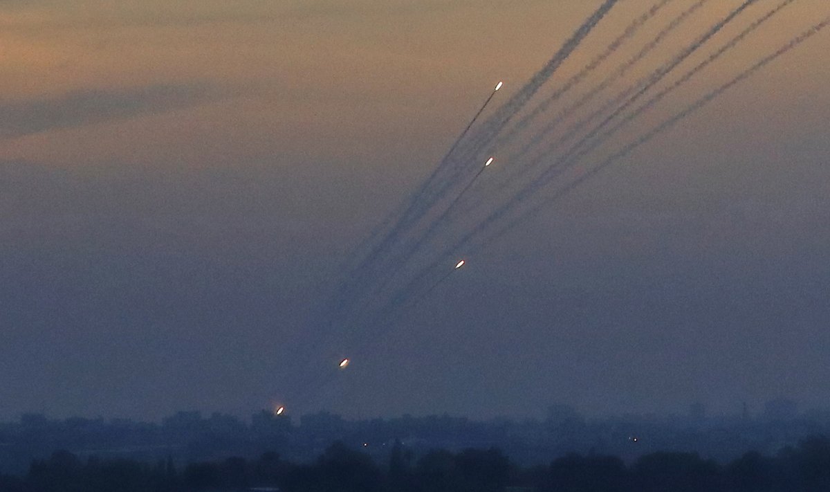 „Hamas“ raketos iš Gazos ruožo