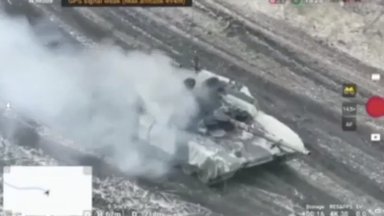 [Delfi trumpai] Ukrainiečiai sunaikino „analogų neturintį“ rusų tanką (video)