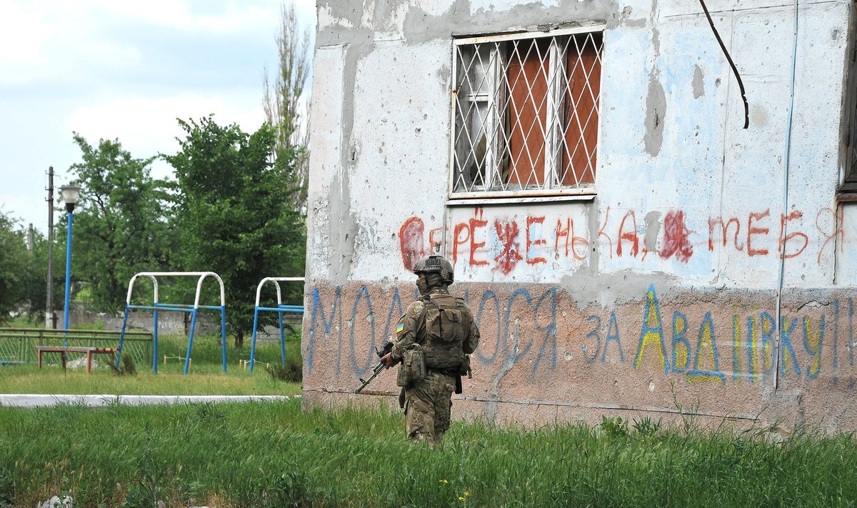 In the Eastern Ukraine