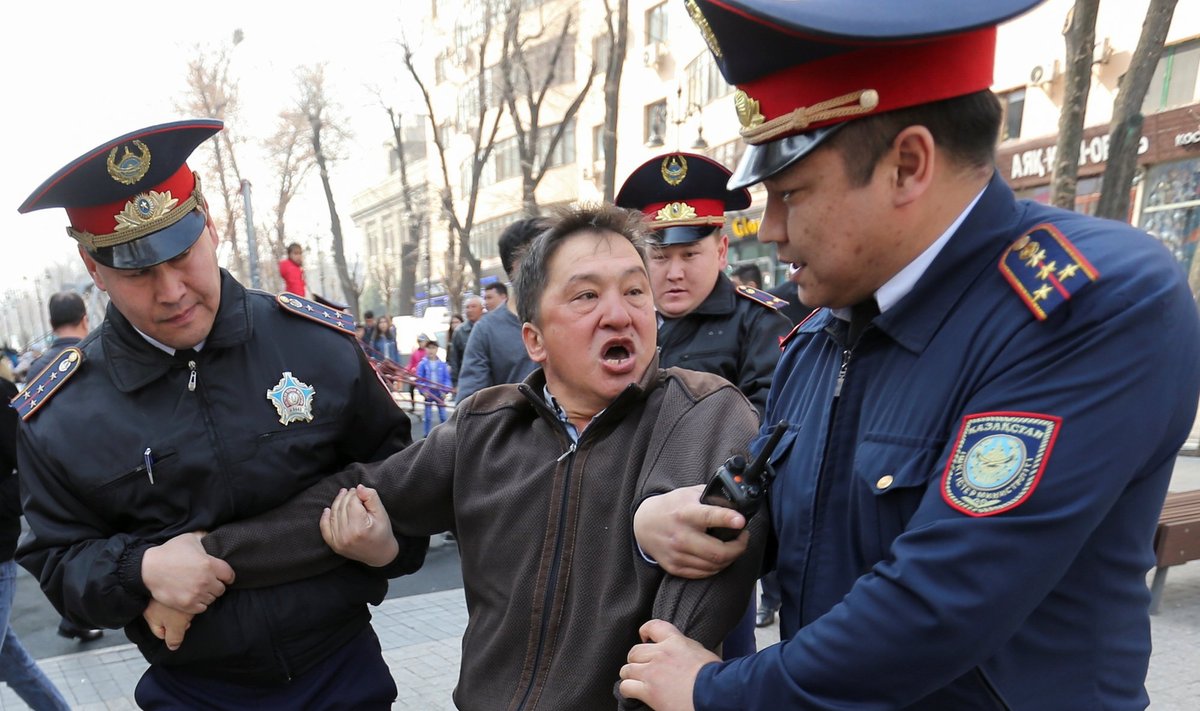 Protestai Kazachstane