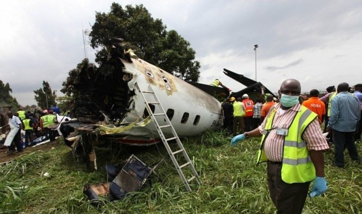 Lėktuvo katastrofa Nigerijoje