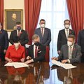 Penkios Čekijos partijos pasirašė koalicinę sutartį