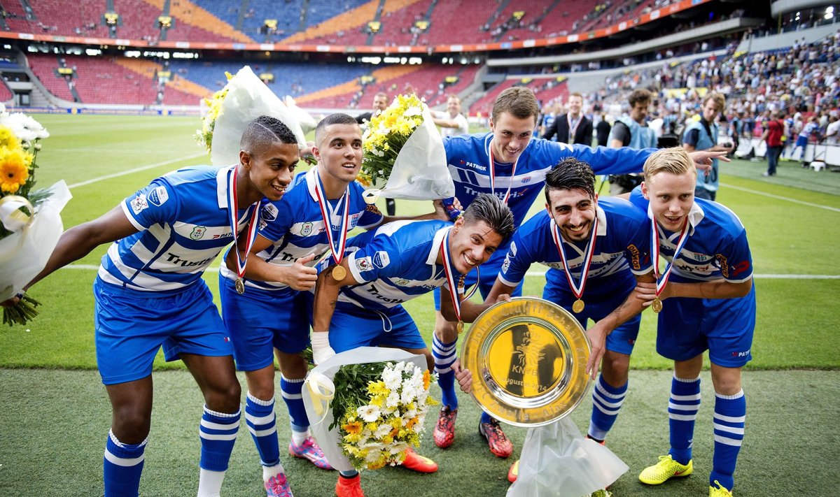 "Zwolle" futbolininkai iškovojo Olandijos supertaurę