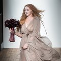 Londono mados savaitė: modelis Lily Cole šoko V. Westwood kolekcijos pristatyme
