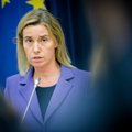 Mogherini in Vilnius: Ukraine truce still in place