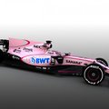 „Force India“ automobilis bus rožinis