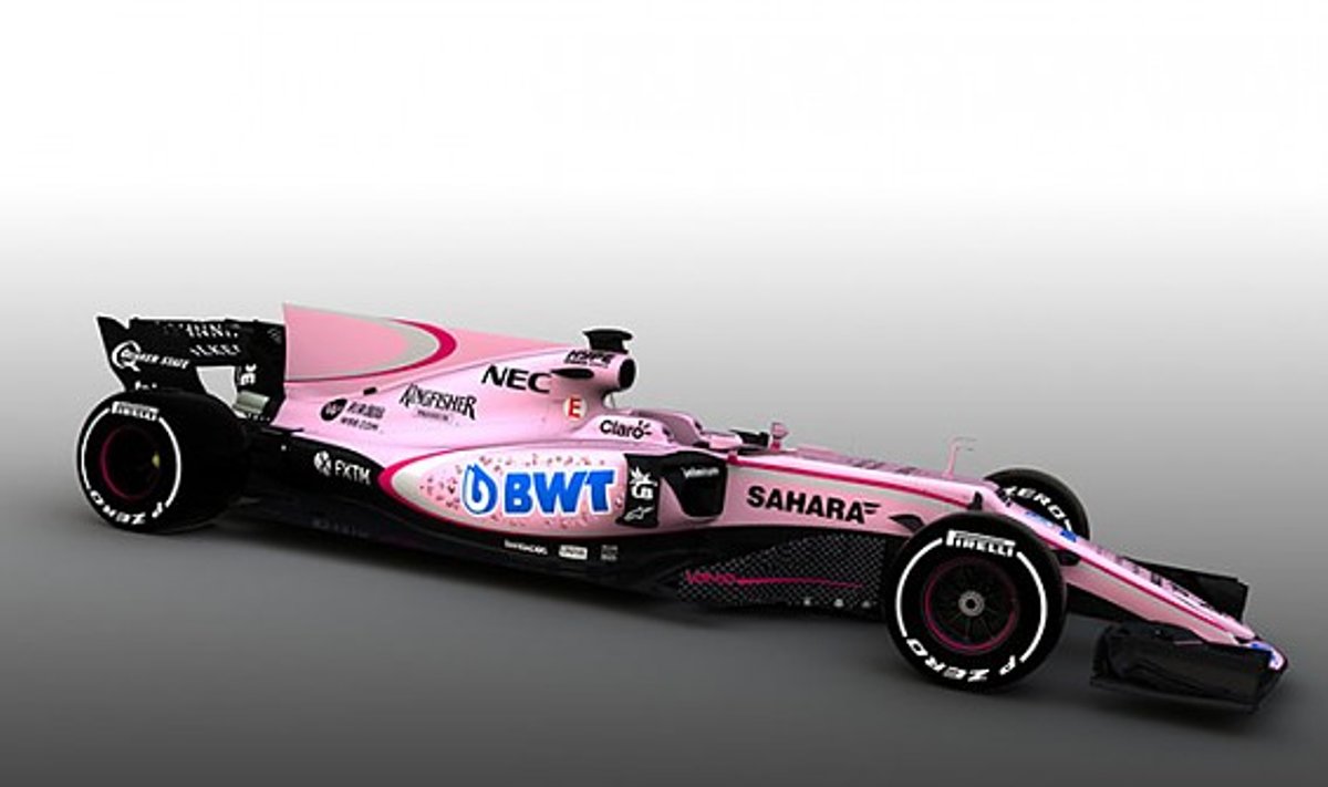 F-1 "Force India" automobilis