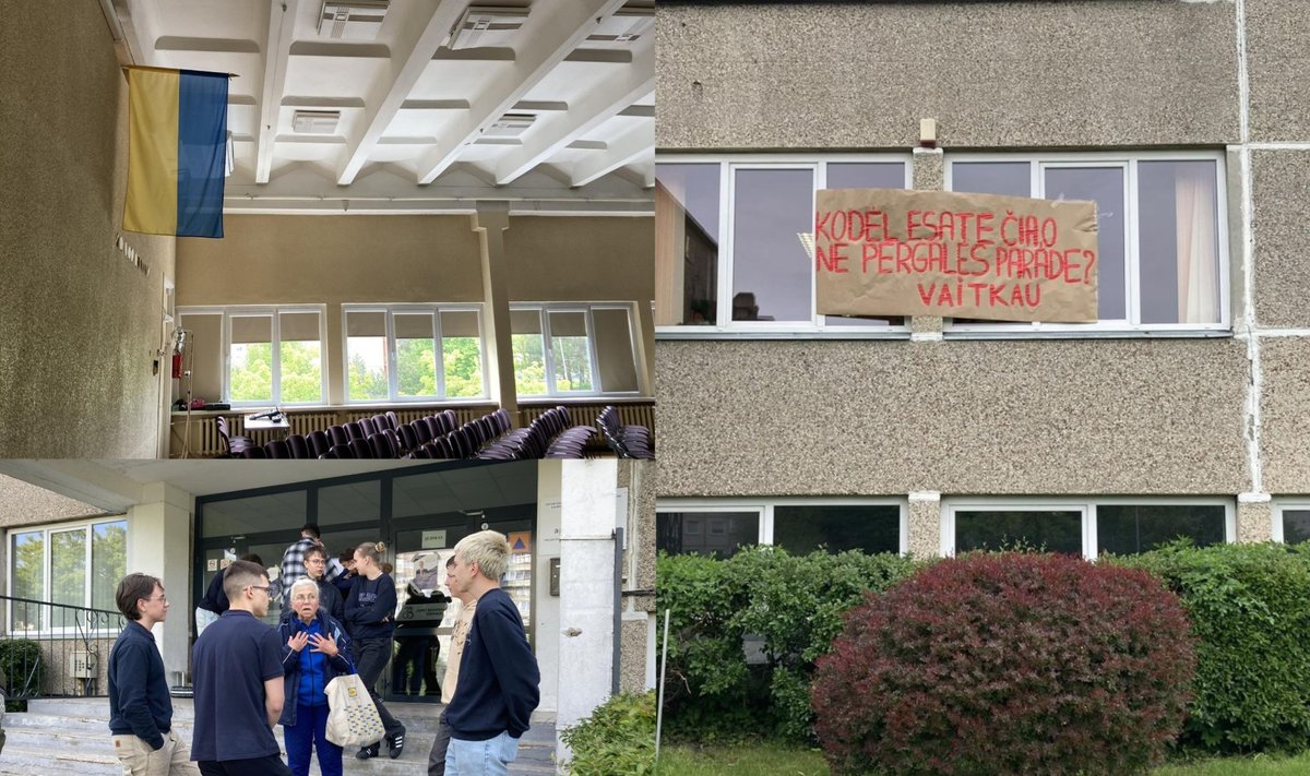 Kauno gimnazijos mokiniai sukilo į streiką: piktinasi dėl susitikimo su kandidatu į prezidentus