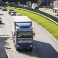 Krovinių vežimo kelių transportu rinka susitraukė dešimtadaliu
