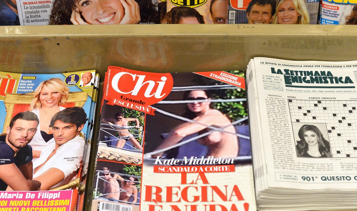 Žurnalas "Chi" publikavo pusnuogės Catherine Middleton nuotraukas