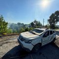 Nuo metų pradžios Ukrainos policija dėl automobilių padegimo sulaikė 132 žmones