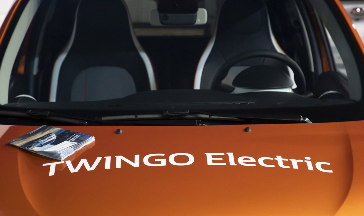 „Renault Twingo“ elektromobilio prototipas 
