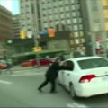 Toronte vykusiame proteste prieš „Uber“ užfiksuota incidentų