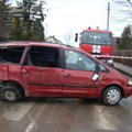 Plungėje „Renault“ rėžėsi į „Seat“, sunkiai sužalota moteris ir vos dvejų mergytė
