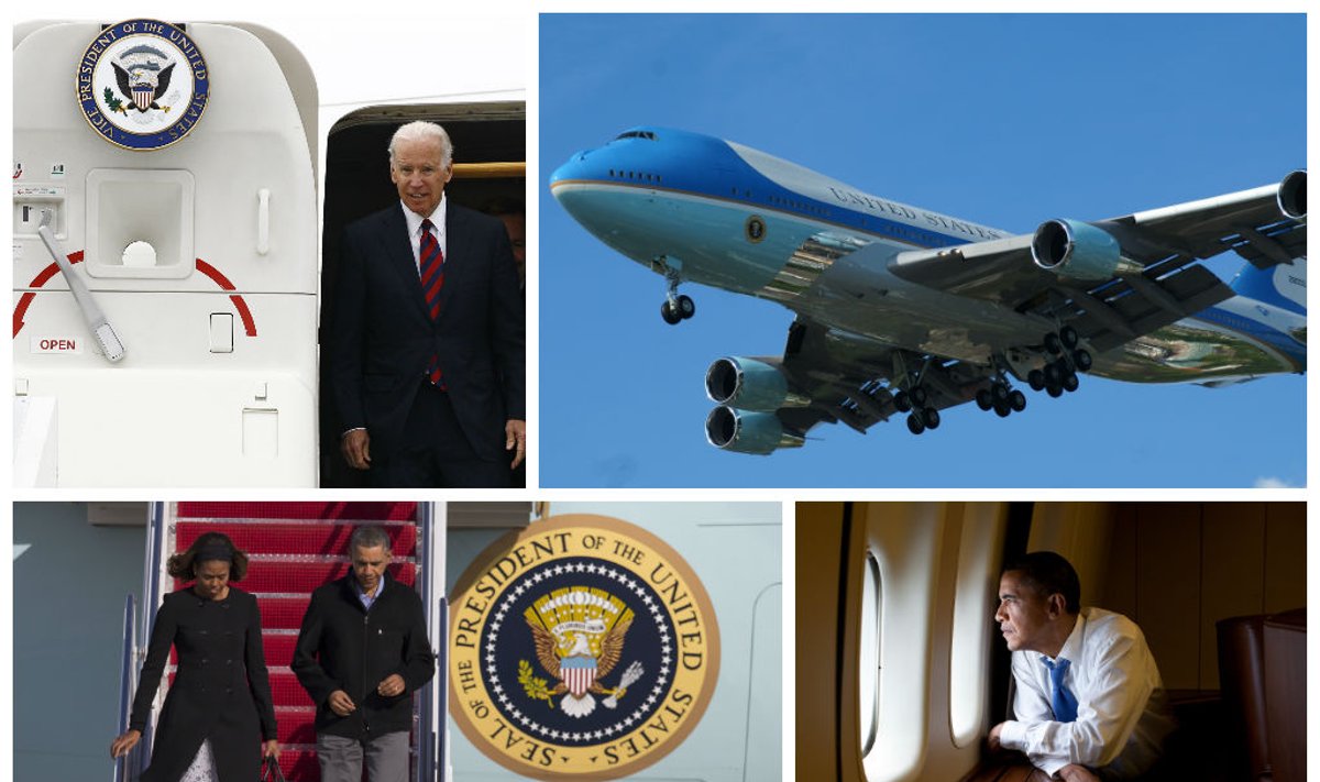 JAV prezidento ir viceprezidento lėktuvai. AOP ir Scanpix. nuotr