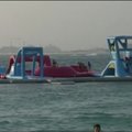 Dubajuje duris atvėrė didžiausias pasaulyje plaukiojantis vandens parkas