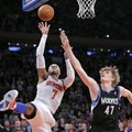 NBA lygoje pergales šventė „Knicks“, „Spurs“ ir „Clippers“ klubai