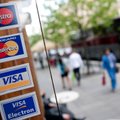 „Visa" ir „MasterCard" nusileido Rusijai