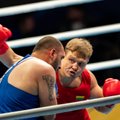 Lietuvos boksininkai baigė pasirodymą Europos žaidynėse greta pakylos