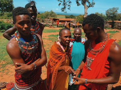 Masajų genties gyvenimas