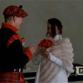 Sniego pilį Suomijoje pamėgo vestuvininkai
