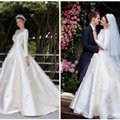 Paviešintos M. Kerr vestuvių nuotraukos: nuotaka pasirinko įspūdingą „Dior“ mados namų suknelę