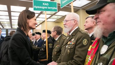 Seimas speaker met with freedom defenders