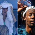 „Australian Open“ karštis: tenisininkus siunčia į skerdyklą