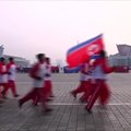 Šiaurės Korėjoje surengta pirmoji metuose oficiali sporto diena