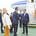 Xi Jinpingas pirmą kartą per šešerius metus atvyko į JAV