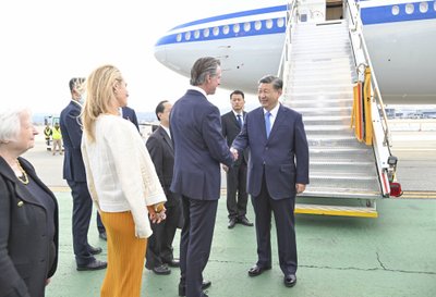 Xi Jinpingas atvyko į JAV