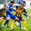 Lietuvos futbolo lygoje „Trakai“ įveikė „Atlantą“ Klaipėdoje