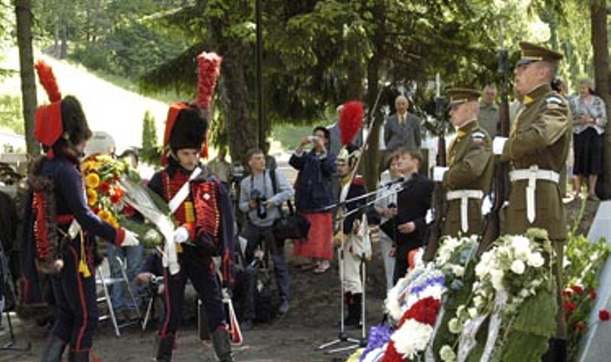 Prancūzijos armijos kariai palaidoti Vilniuje