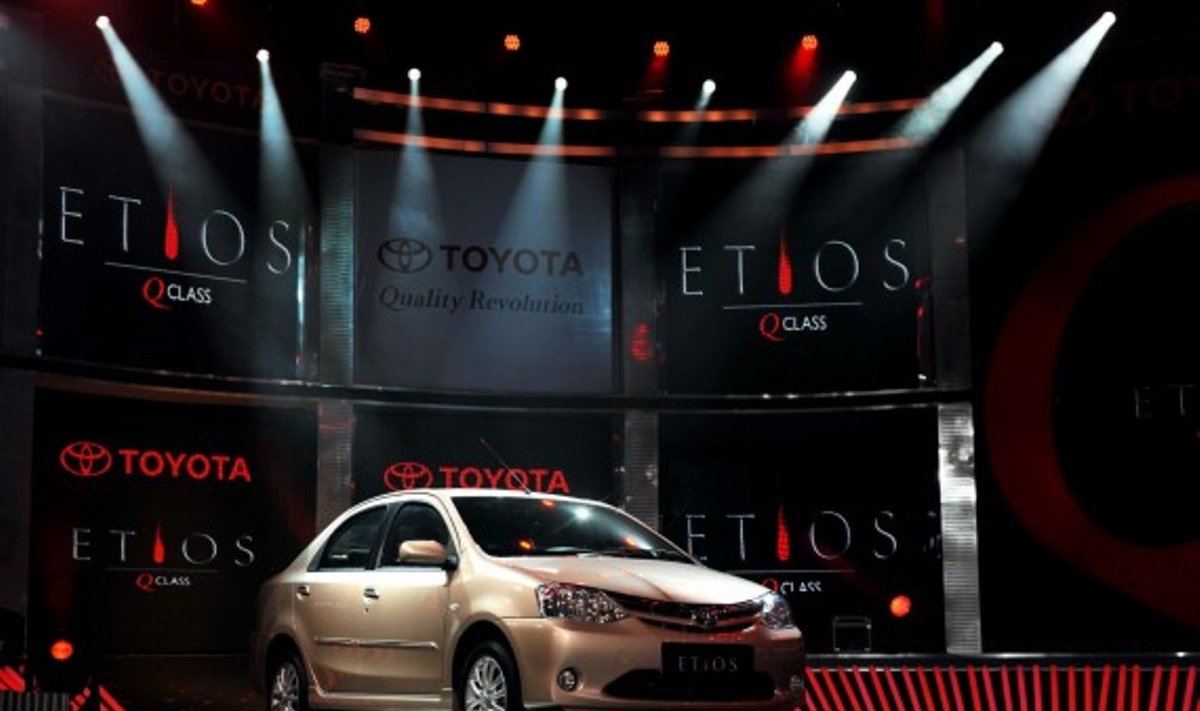 Toyota Etios pristatymas Indijoje