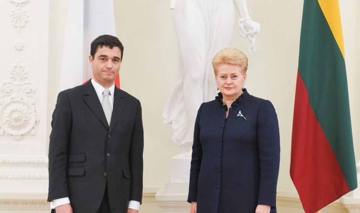 Prancūzijos ambasadorius Philippe'as Jeantaud, Dalia Grybauskaitė