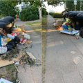 Per pačius karščius daugiabučio gyventojai savaitę kentė neišvežamų atliekų dvoką