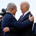 Šaltiniai papasakojo, ką apie Netanyahu už uždarų durų kalba susierzinęs Bidenas