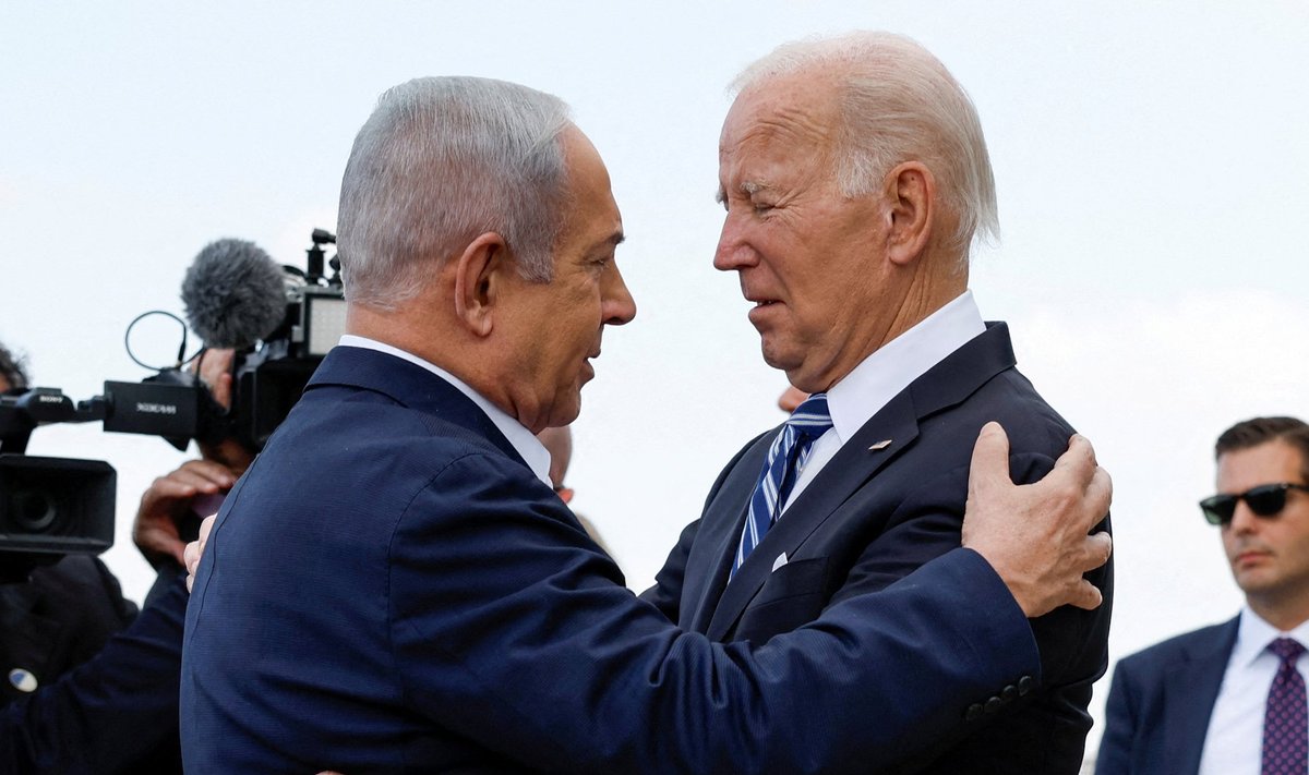 Benjaminas Netanyahu, Joe Bidenas